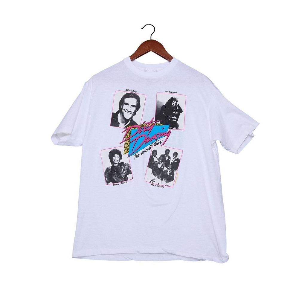 vintage 80s t shirt Dirty Dancing The Concert Tour